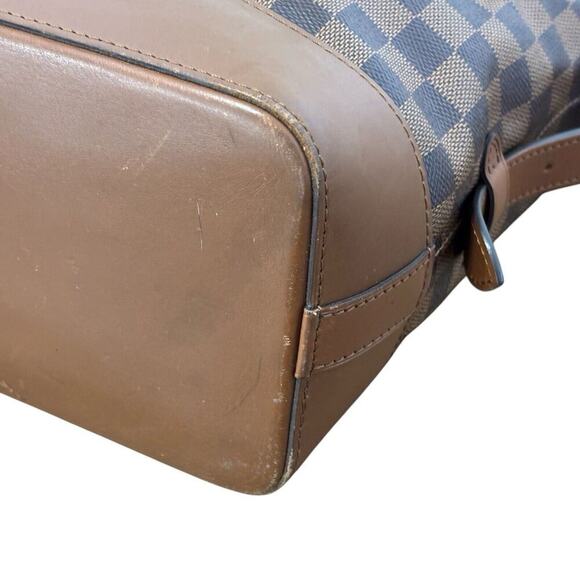 Authentic Louis Vuitton Diane Damier Ebene Shoulder Bag Hobo - Picture 8 of 10